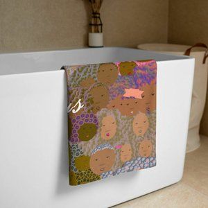 Afrotagious Beach Towel